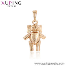 33700 Xuping charmant pendentif animal 18K pendentif forme éléphant